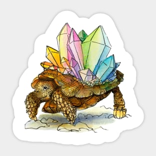 Crystal Turtle Sticker